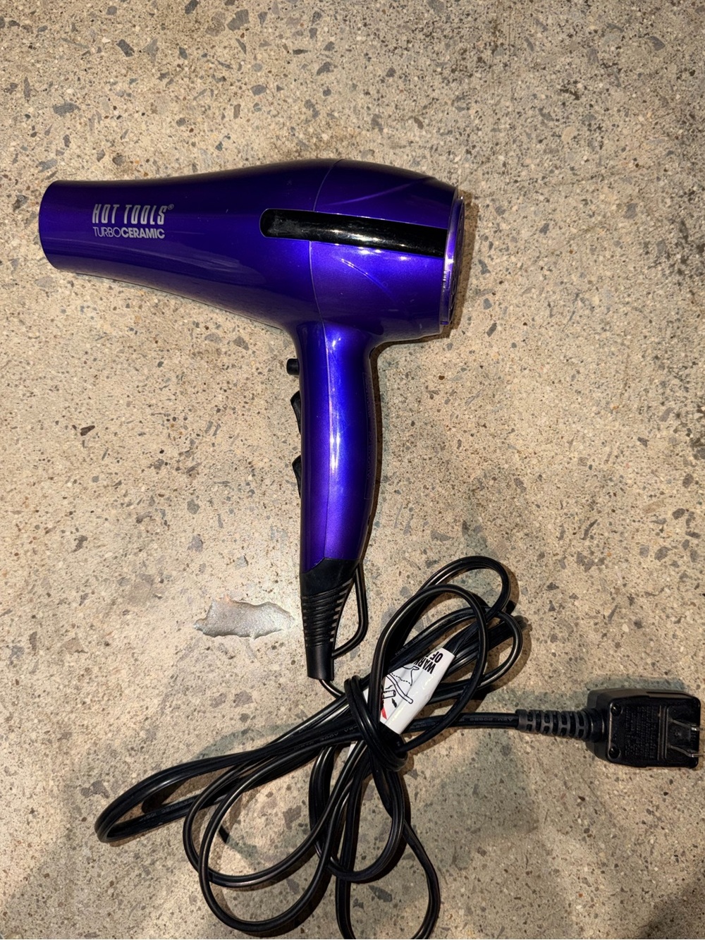 Hot Tools Purple Turbo Ceramic Hair Dryer